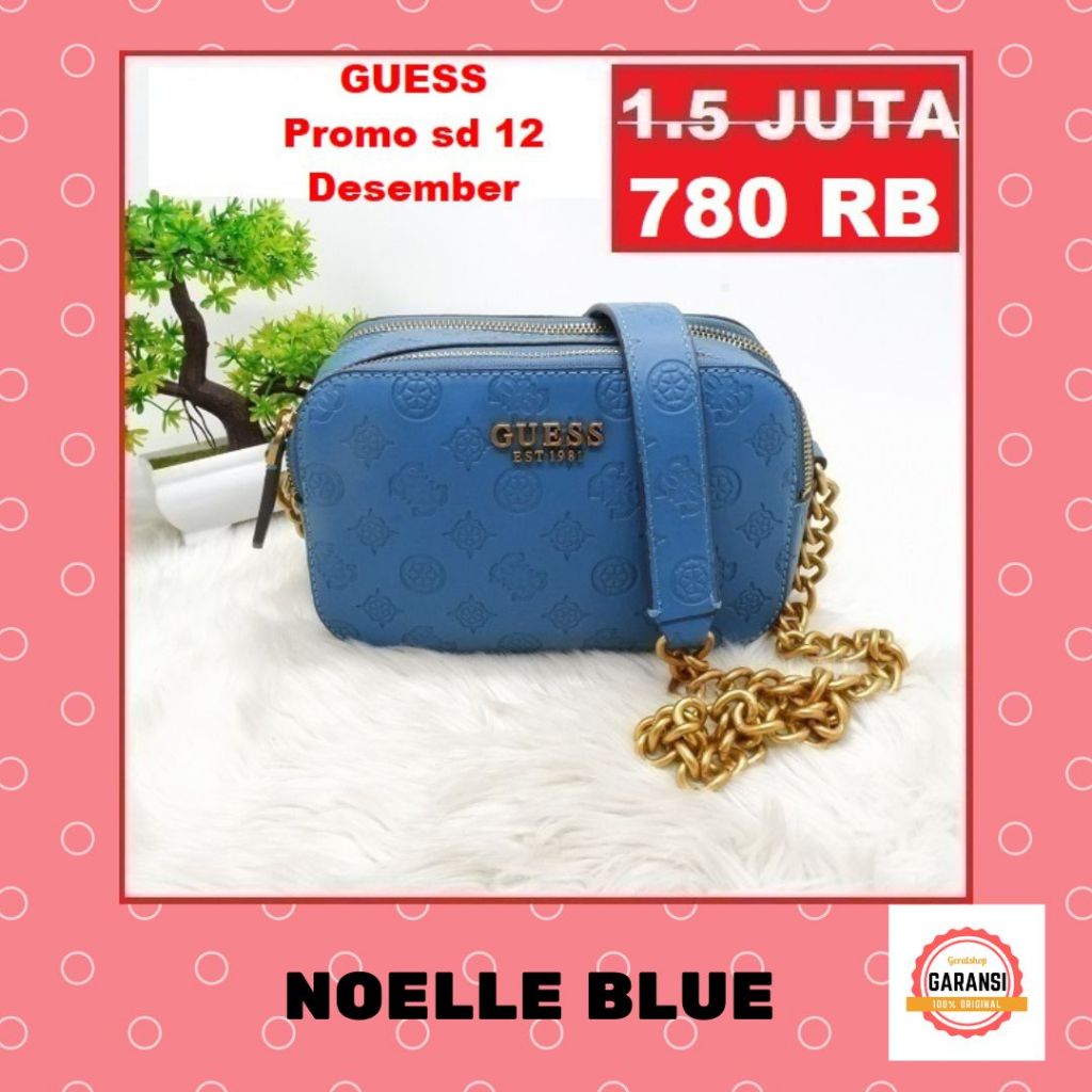 Tas selempang sling bag wanita SALE Guess seri NOELLE CAMERA 100% ORI