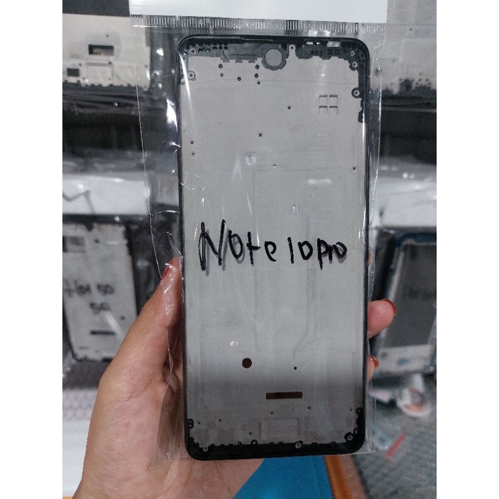 INFINIX NOTE 10 PRO X695 MIDDLE FRAME TULANG TENGAH TATAKAN LCD