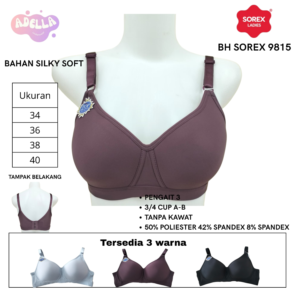 BRA BH Sorex Silky Soft Polos 9815