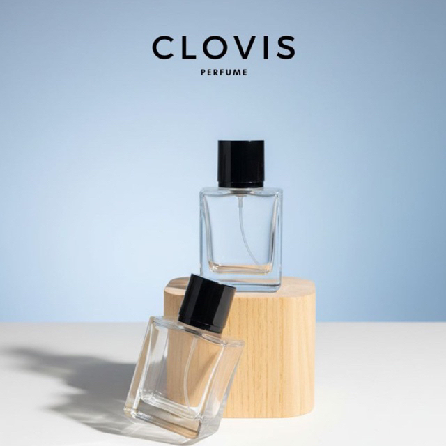 Botol parfum Hermss Semi Press Tutup oval 50 ML