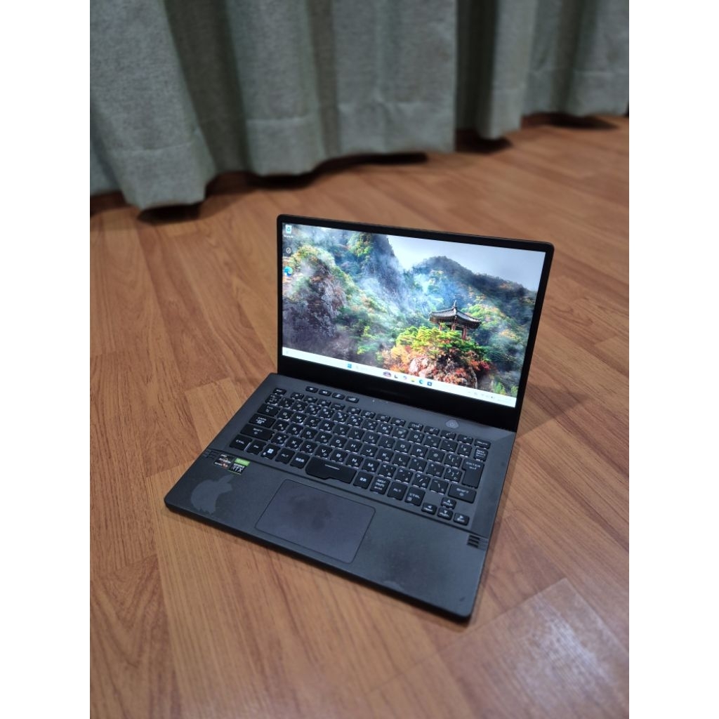 ASUS ROG Zephyrus G14 GA401QC Ryzen 7 5800HS RTX 3050 RAM 8GB SSD 512GB