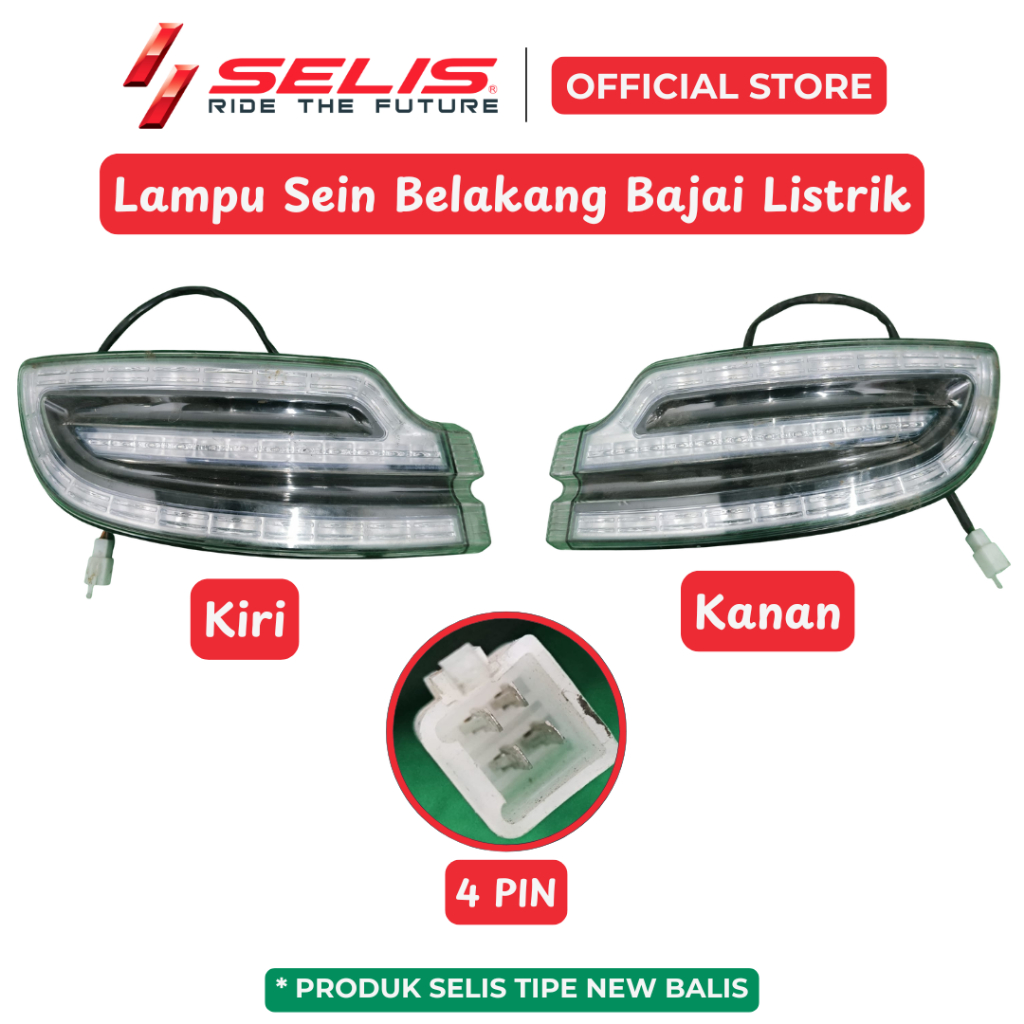 SELIS - Lampu Sein Belakang Bajai Listrik Universal | New Balis