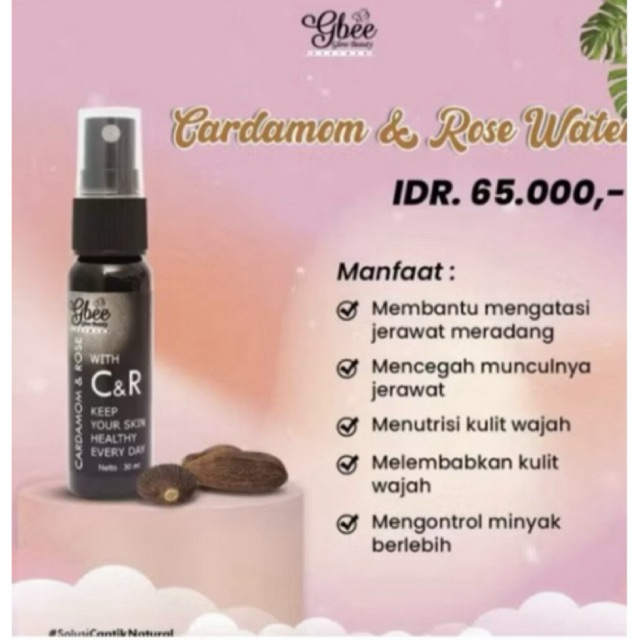 C&R GBEE GLOW BEAUTY MENGATASI JERAWAT BARANG LANGKA
