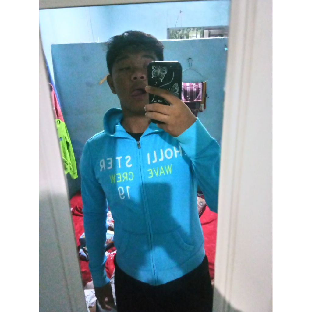 LINK CO HOODIE GAP BIRU LAUT