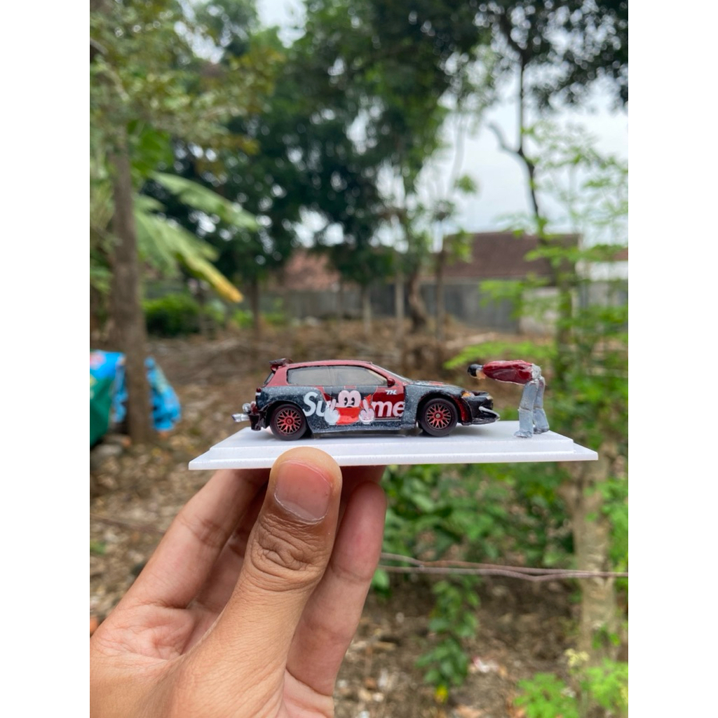 hotwheels civic eg custom