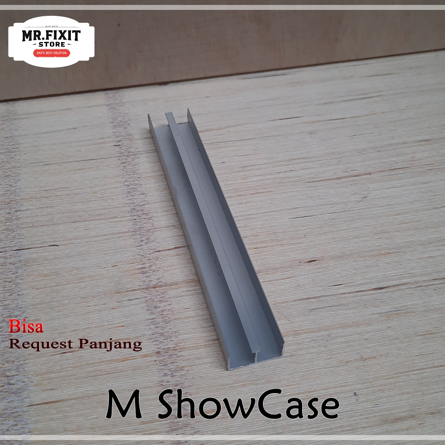 Rel M Pintu Geser Kitchen Set & Etalase / Rel Aluminium Sliding Cabinet Interior (PEr Meter, panjang