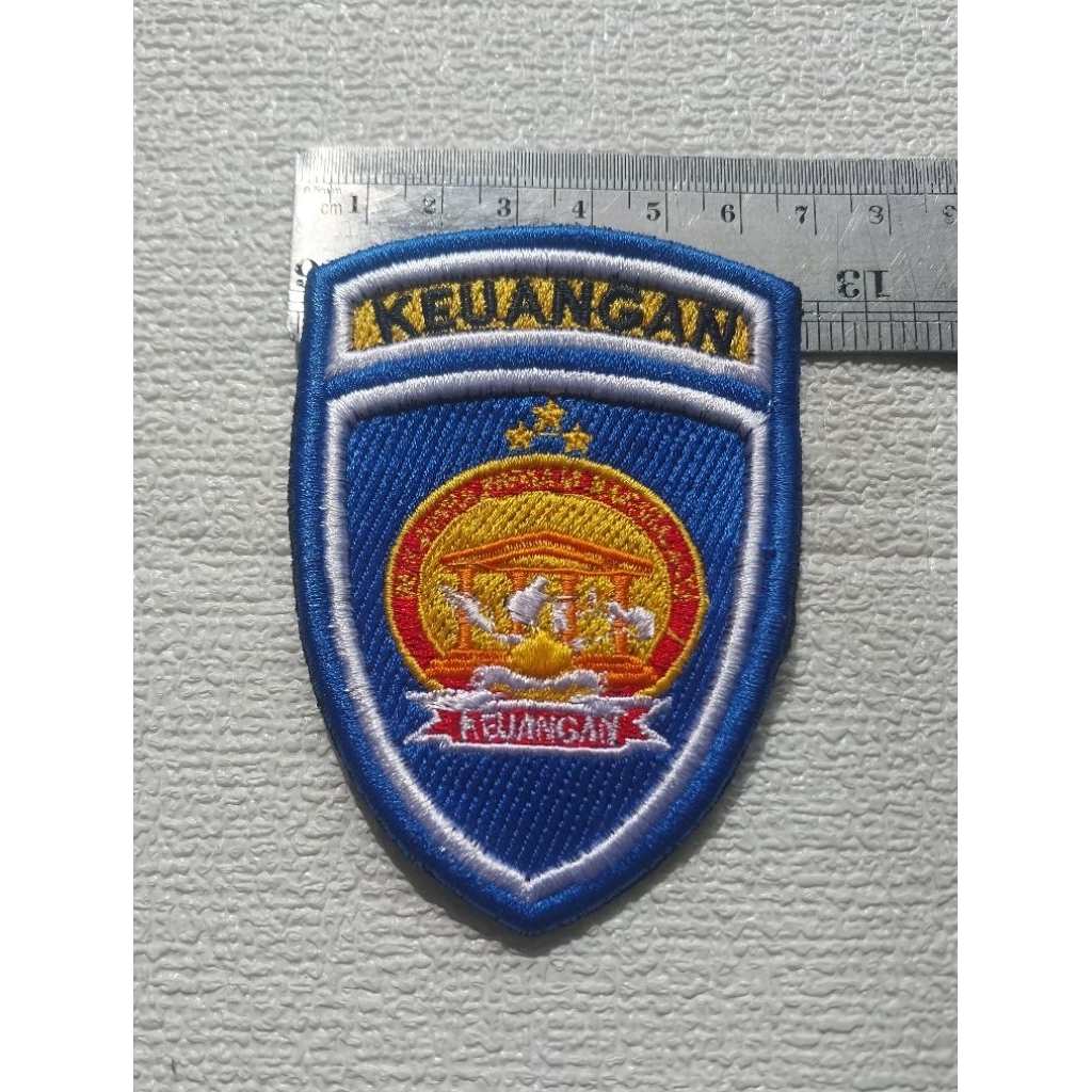 LOGO KEUANGAN POLRI TIMBUL 3D