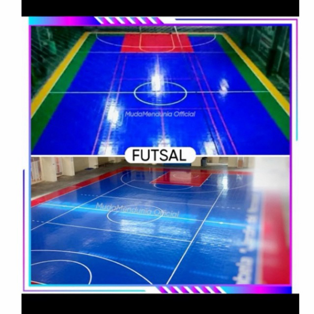 lantai interlock lapangan futsal , serbaguna Harga murah