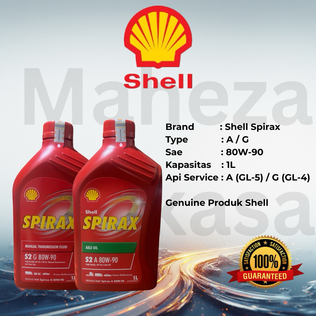Shell Spirax 80W90 Oli Gardan & Transmisi Manual 1 Liter