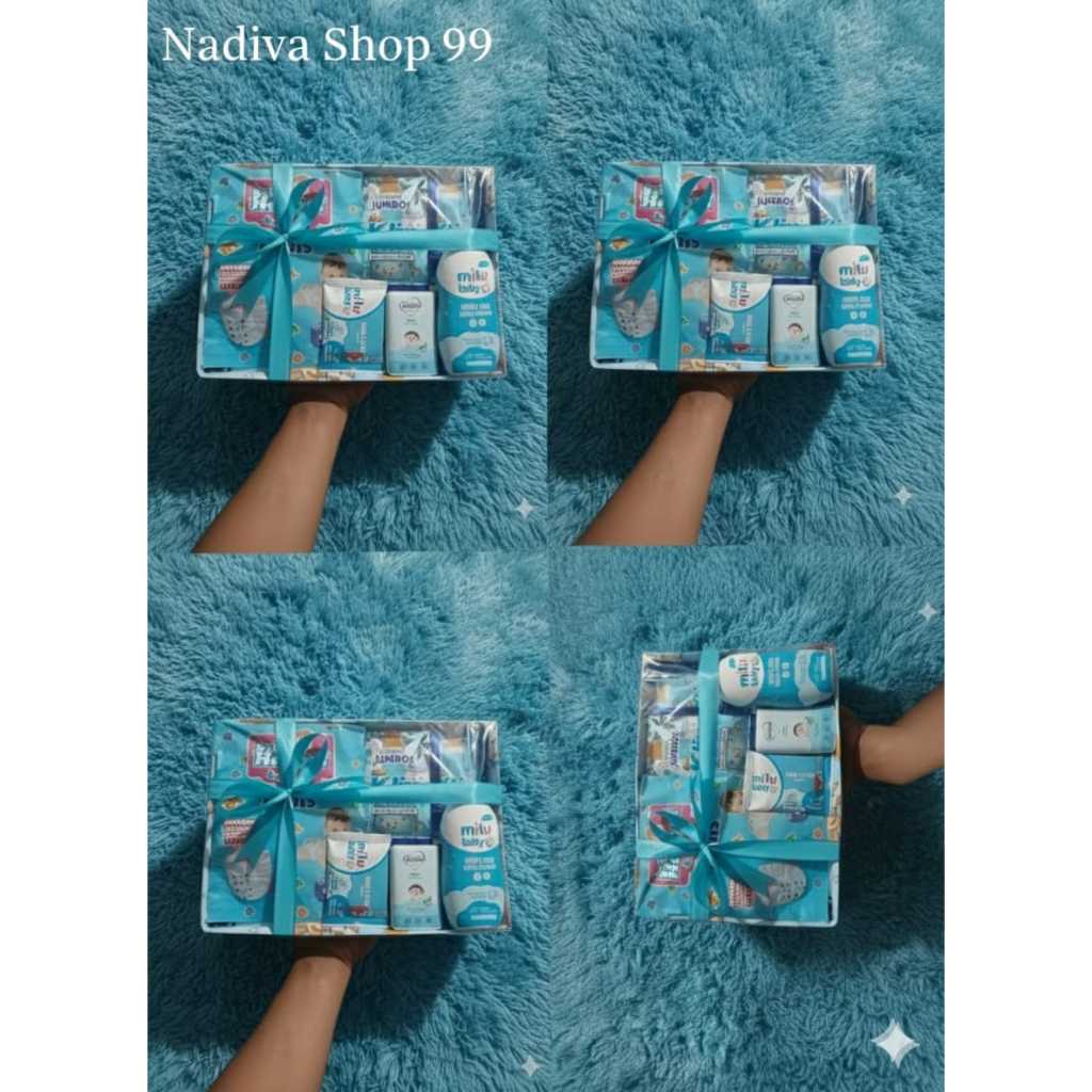 HAMPERS BAYI,BEDAK,SABUN,TISUBASAH,PAMPERS,SOKLINLIQUID FREE PAKING PENGIRIMAN & TAS PLASTIK TENTENG