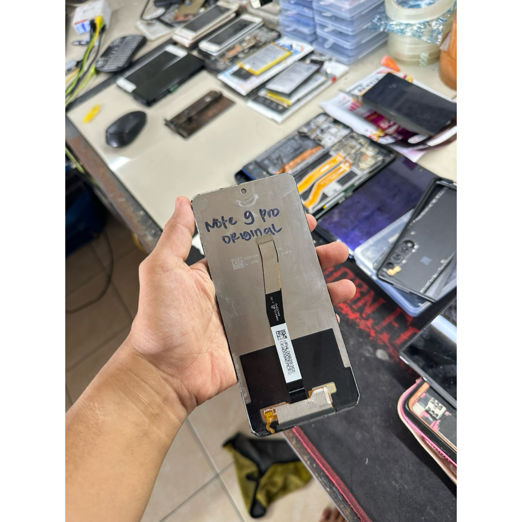 LCD XIAOMI NOTE 9 PRO ORIGINAL RETAK