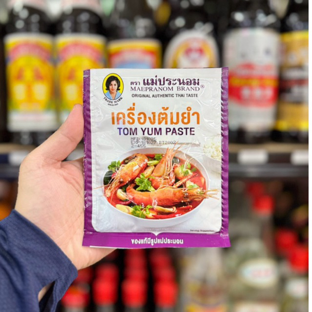 Bumbu Tomyam Tom Yum Paste Maepranom Asam Pedas 50gr