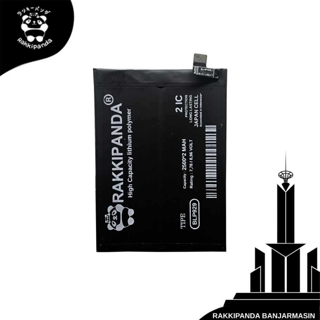 Baterai HP RakkiPanda BLP929 Reno 8 Pro 5G / Reno 8 Pro Plus