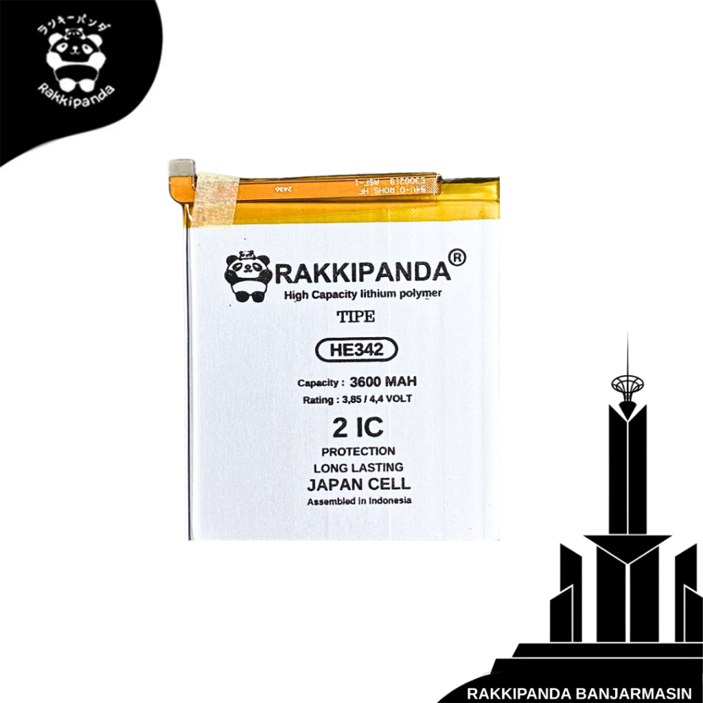 Baterai HP RakkiPanda HE342 Nokia 5.1 Plus X5 / Nokia 6.1 Plus X6