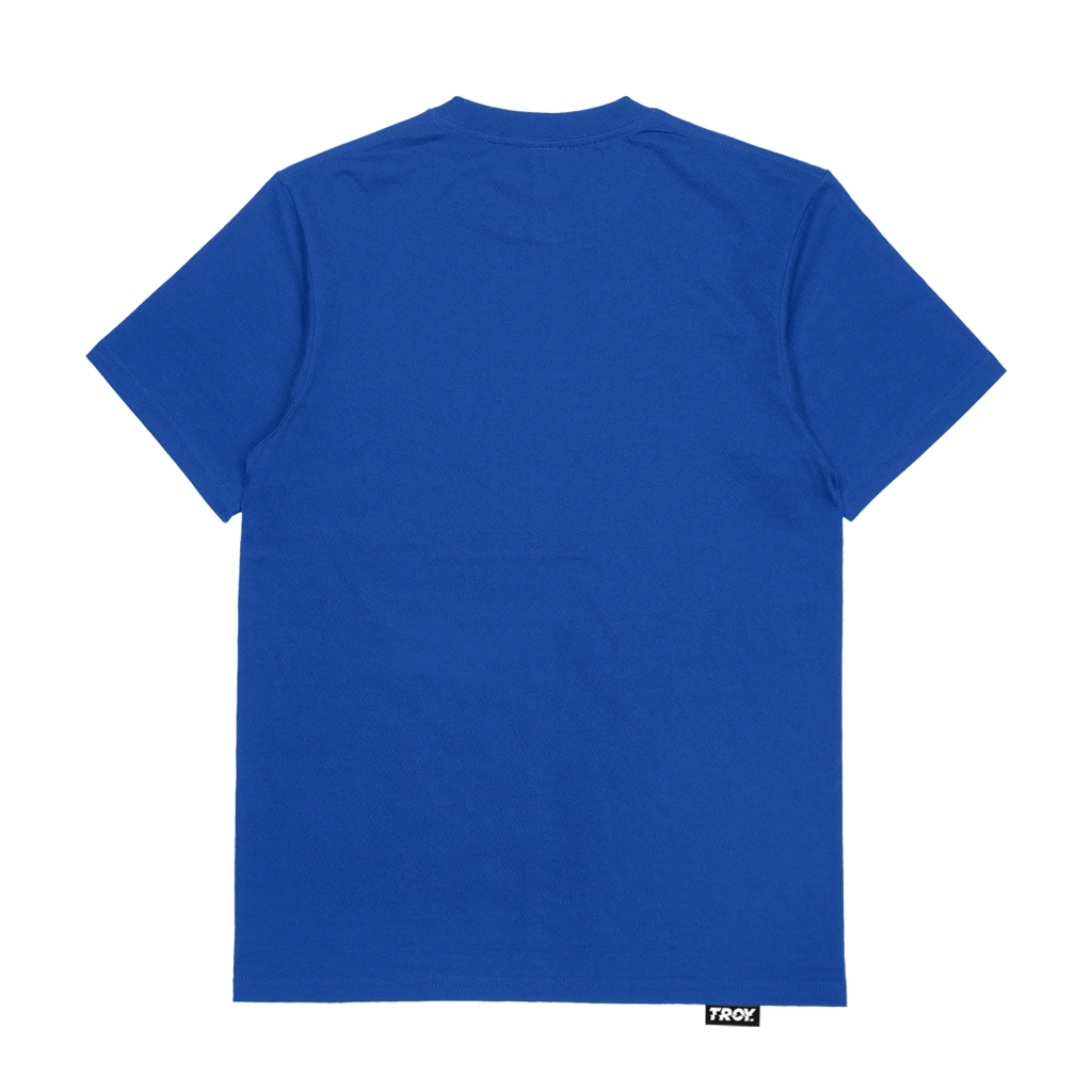 Troy Company Tshirt Benhur Curvee - Kaos Biru Benhur Lengan Pendek MTD 3475