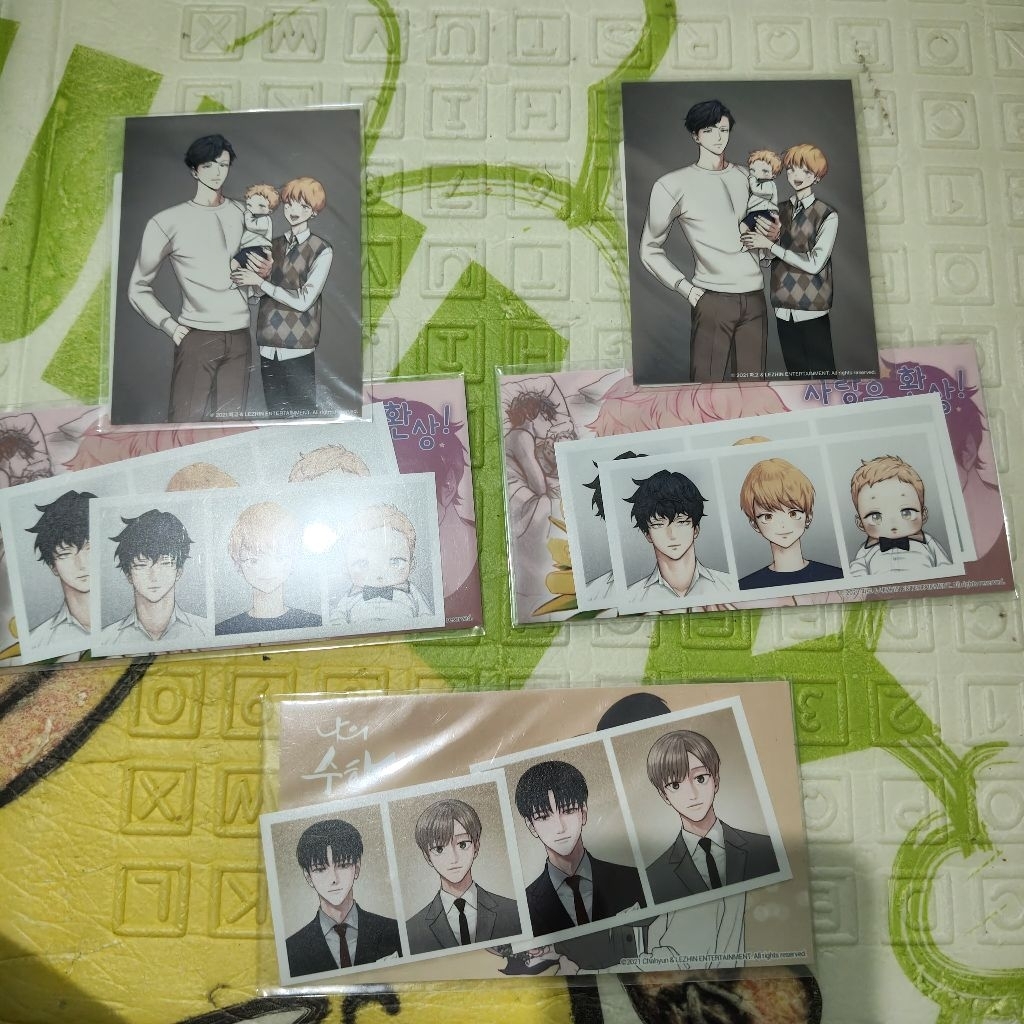 Lezhin ID Photo + Photo fams LIAI SEALED