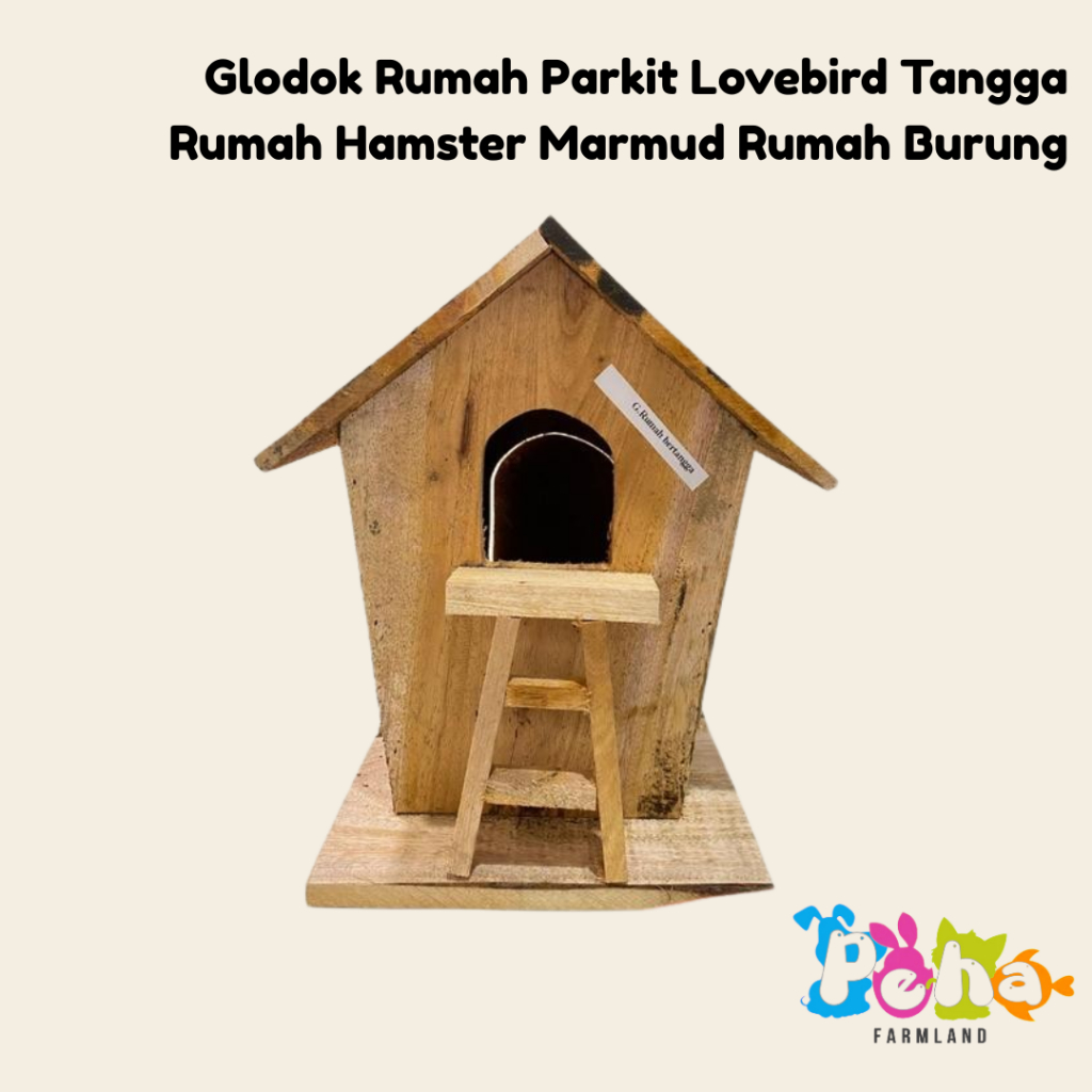 Glodok Rumah Parkit Lovebird Tangga Rumah Hamster Marmud Rumah Burung GLODOK KOTAK GELODOK PARKIT KA