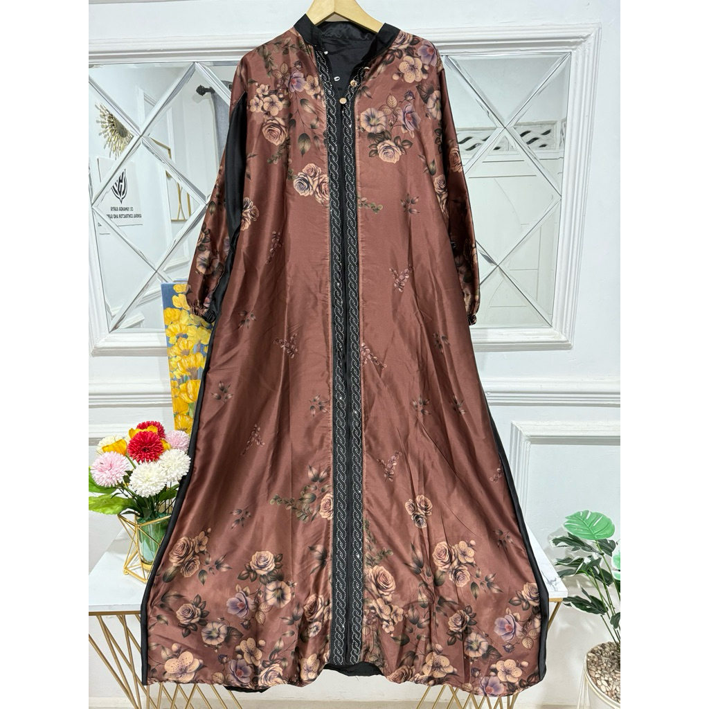 abaya gamis silky gamis lebaran gamis kondangan ld 120