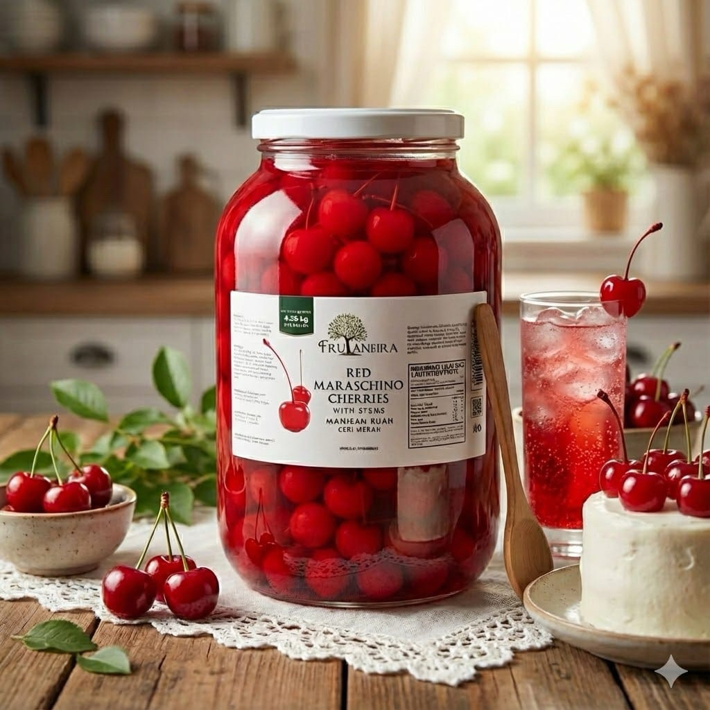 Cherry Tangkai Frutaneira 4,25Kg Premium