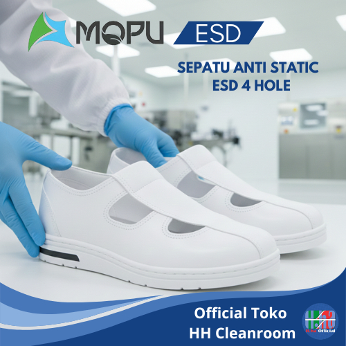 Sepatu Safety ESD & Antistatic • Anti Sengatan • Safety Shoes Ringan Nyaman Untuk Pabrik Gudang Work