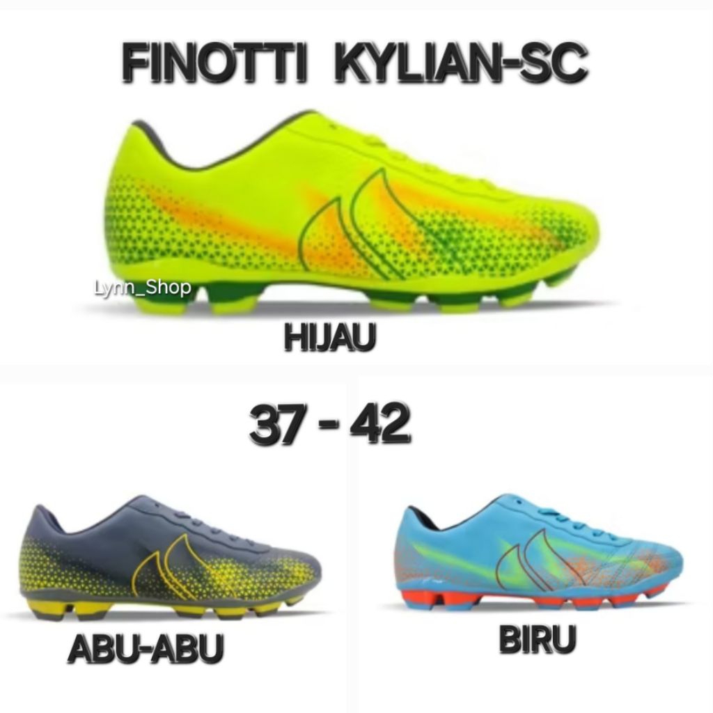 FINOTTI KYLIAN-SC #New Sepatu Bola Finotti 37-42 100% ORI