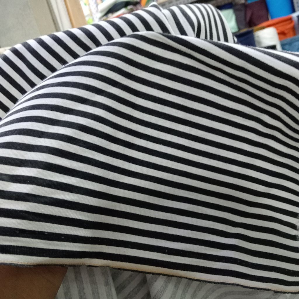 KAIN KATUN TWILL / COTTON TWILL SALUR / TWILL GARIS GARIS PREMIUM / PER 0,5 METER