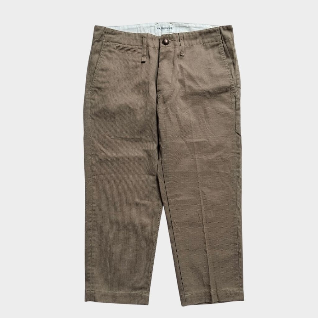 Vanquish chino angkle pant fragment denimby
