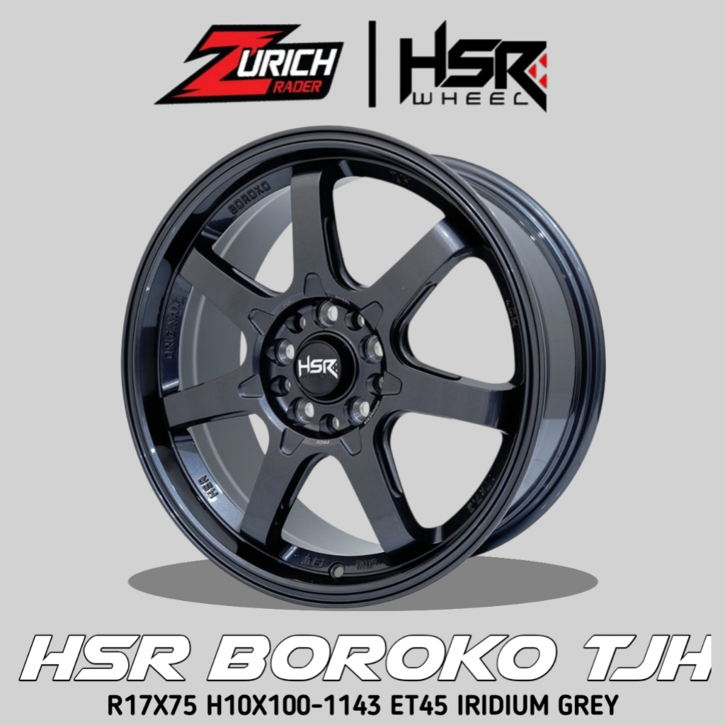Velg Mobil Ring 17 Altis Sienta Wish Xenia New Ertiga Xl7 Ring 17 Pelek Hsr Wheel Boroko Tjh