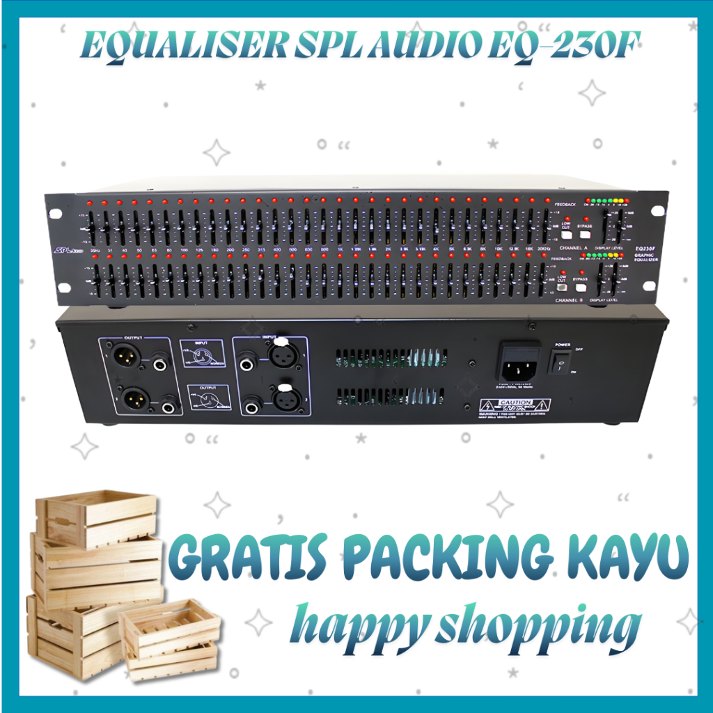 EQUALIZER SPL AUDIO EQ 230 F EQUALISER SPL AUDIO EQ-230F