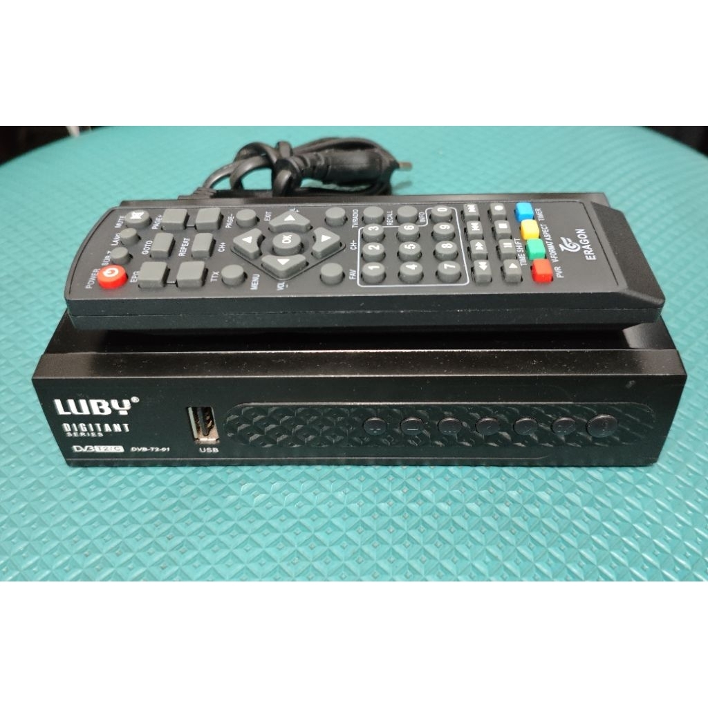Set Top Box LUBY STB TV Digital Bekas Normal