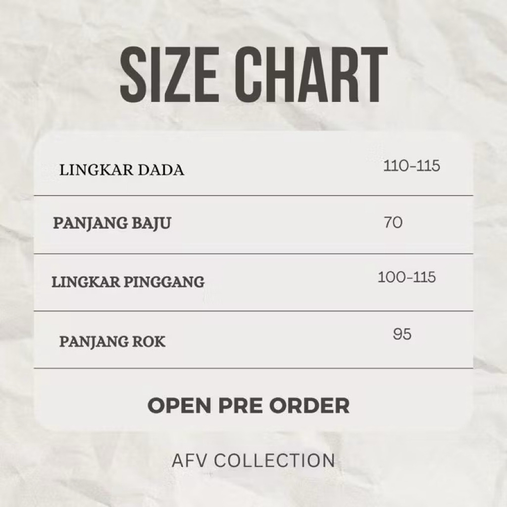 AFV.CO AMIRA Setrok atasan bordir rok duyung