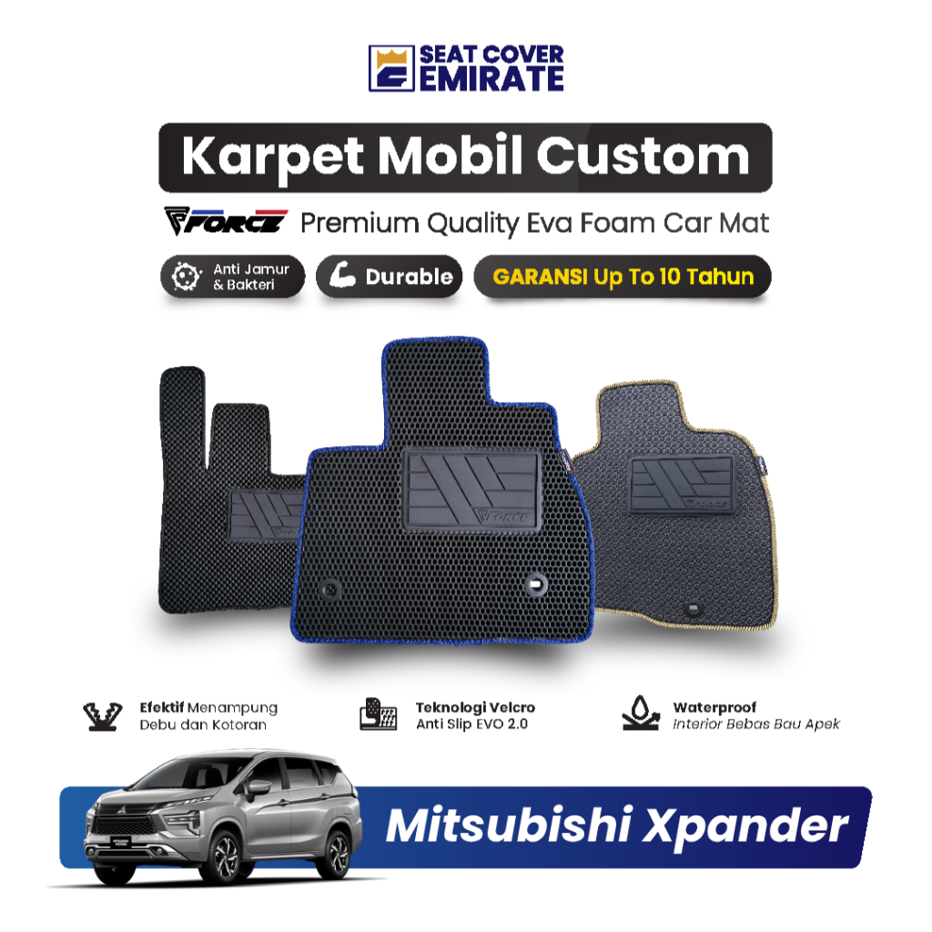 KARPET MOBIL MITSUBISHI XPANDER | EVA PREMIUM BERGARANSI BY EMIRATE