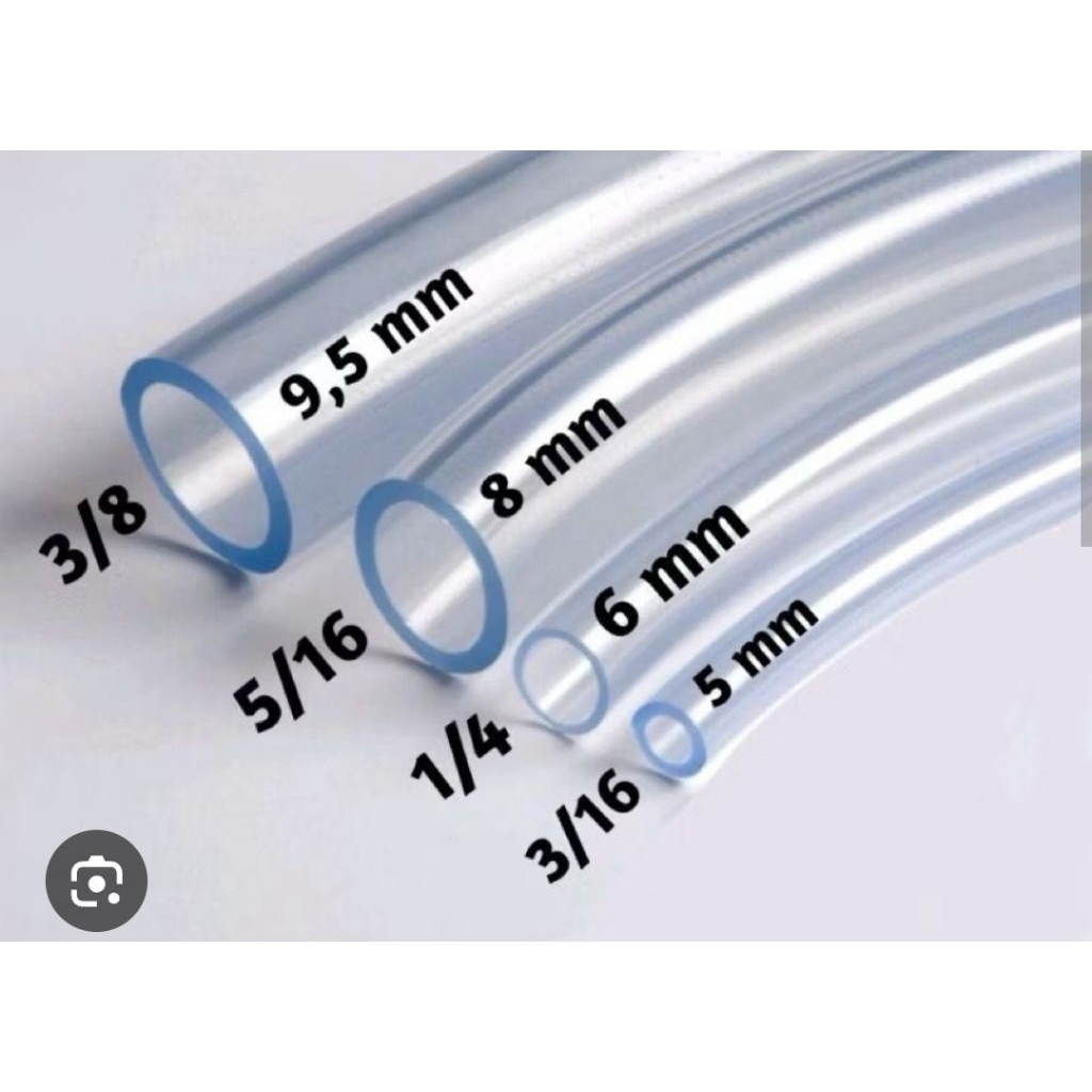 selang bening elang mas 3/16"