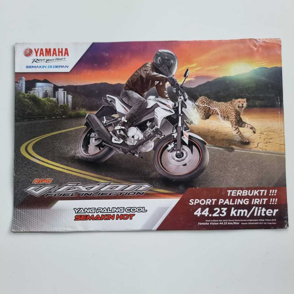 Poster Brosur Yamaha Vixion FI