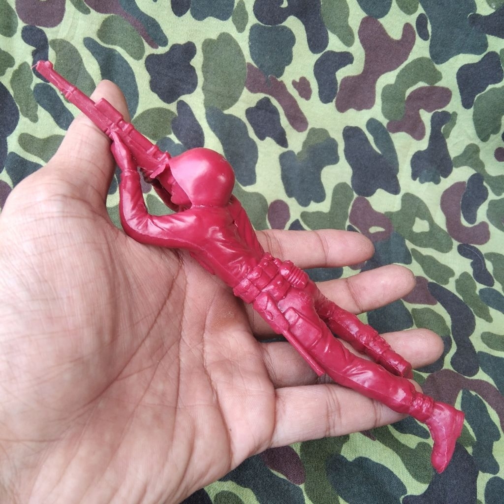 figure tentara plastik jadul figur tentara amerika ww2 patung tentara usmc marinir perang dunia 2 us