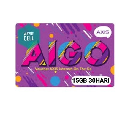 AXIS AIGO 15GB 30HARI KHUSUS SUKABUMI