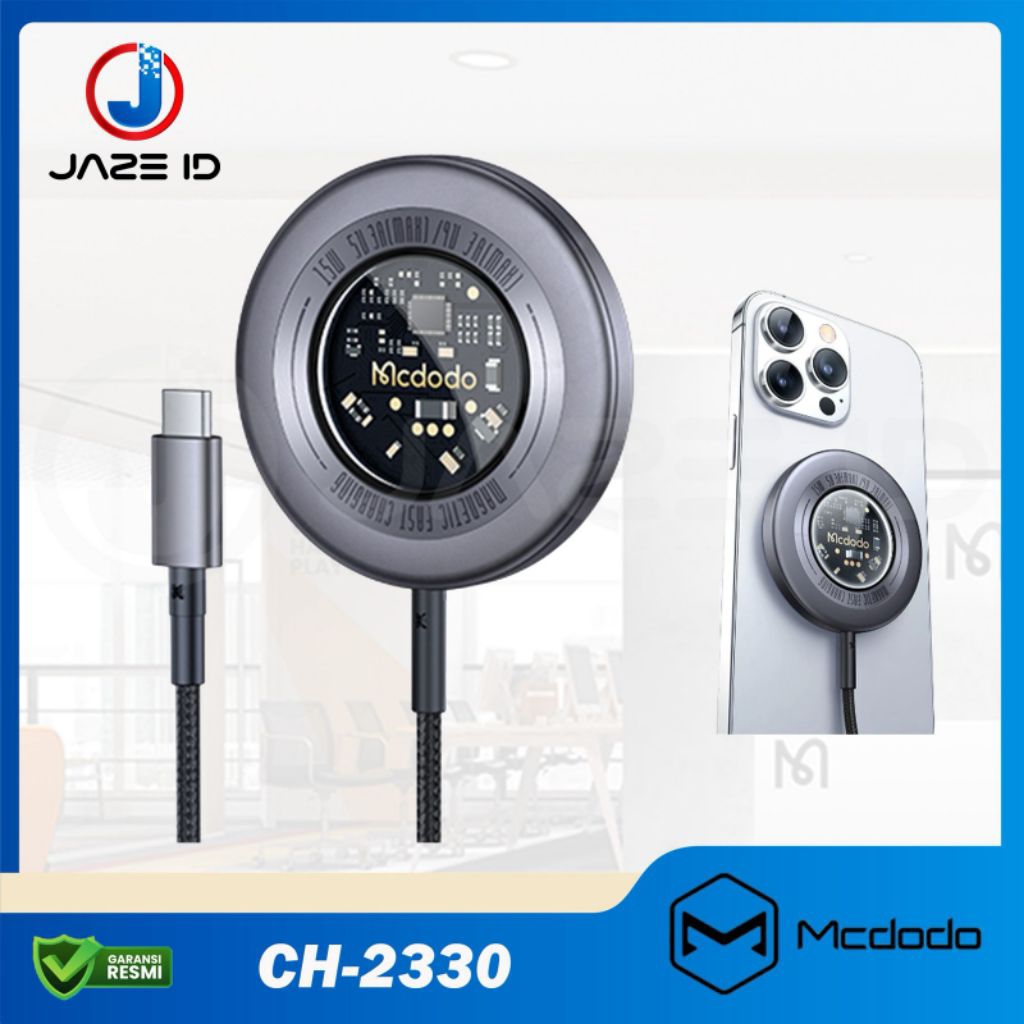 Magnetic Charger Magnetic MCDODO CH2330 15 Watt Charger Magsafe MCDODO Charger MCDODO