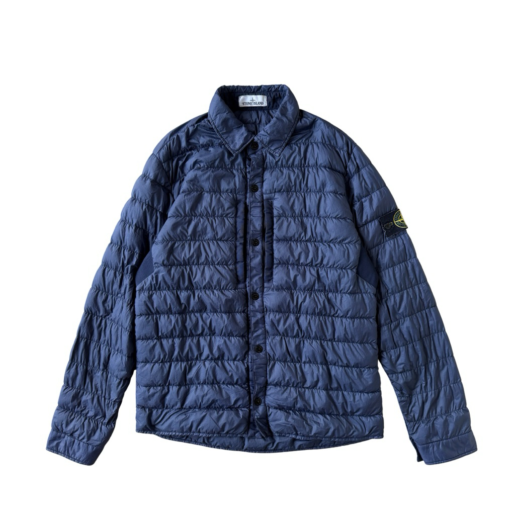 STONE ISLAND GARMENT DYED MICRO YARN DOWN