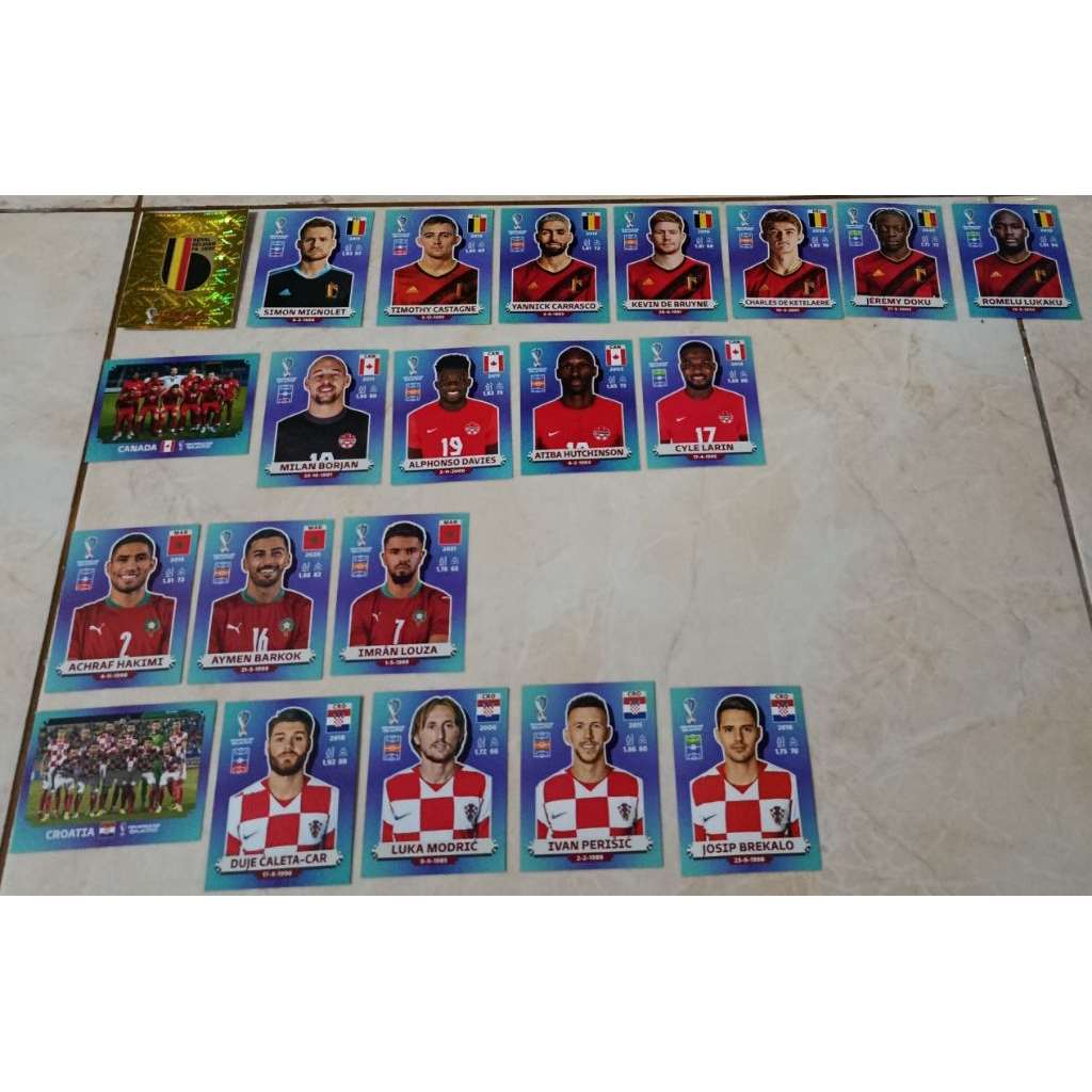 Sticker Panini world cup 2022 Grub F