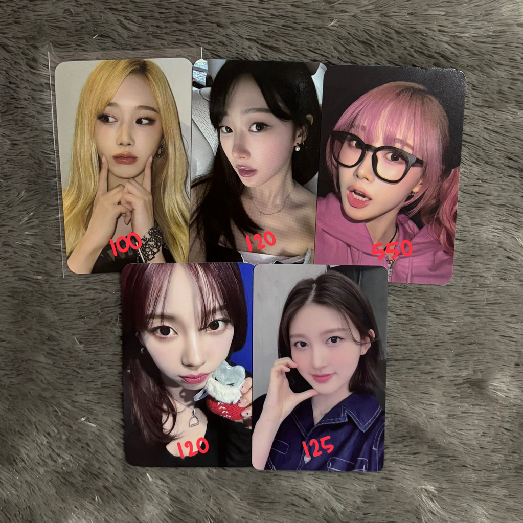 PHOTOCARD AESPA IVE KARINA GISELLE GAEUL MD PARALLEL LINE TOUR HOODIE FANSIGN WHIPLASH DRAMA DMM LUC