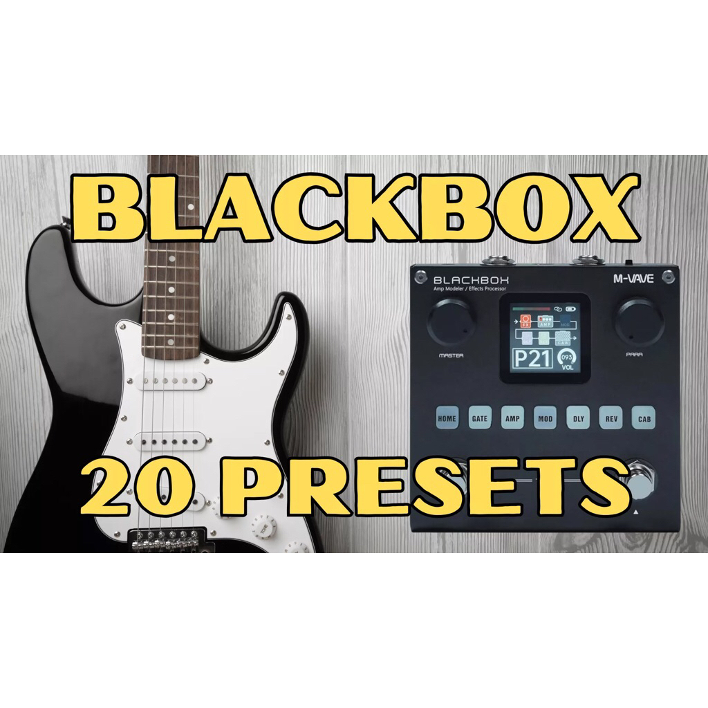 JULIO CALIMAN M-VAVE BLACKBOX PRESET