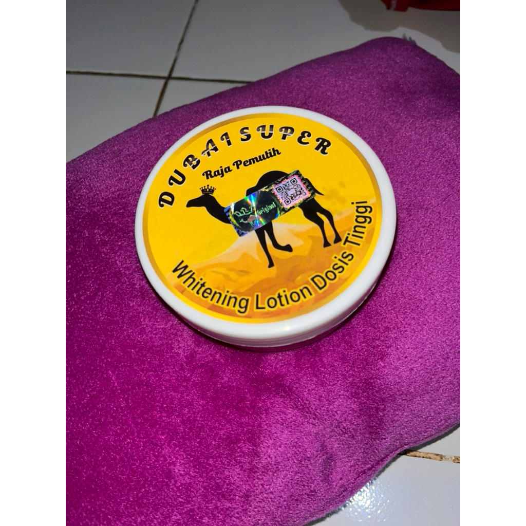 Lotion Pemutih Tubuh HB Dubai Super