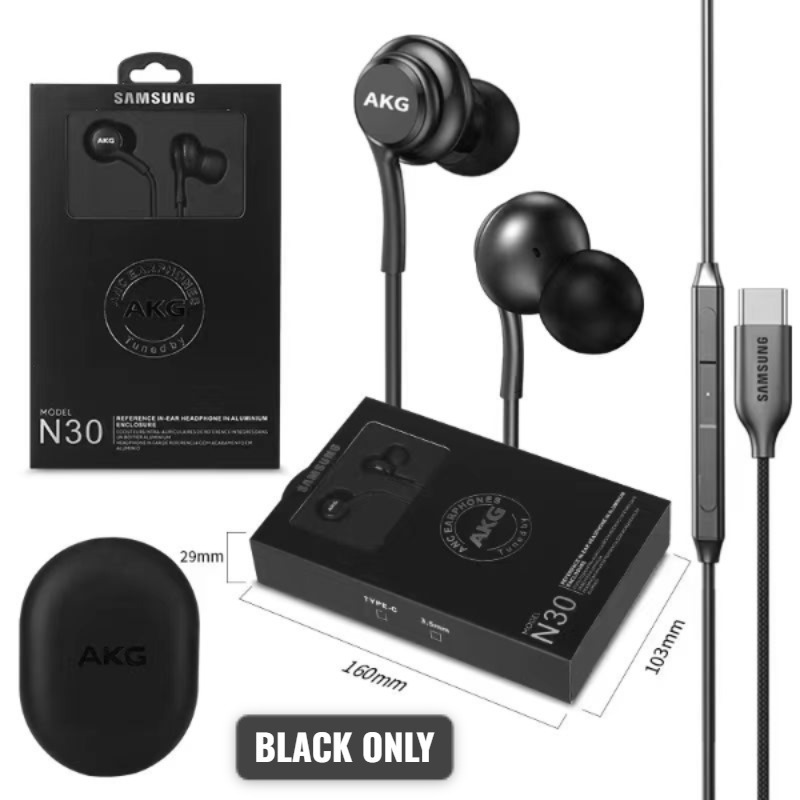 HEADPHONE KABEL/WIRELESS//HF BLUETOOTH//HEADSET 3.5 JACK N29 N30 S8+ AKG