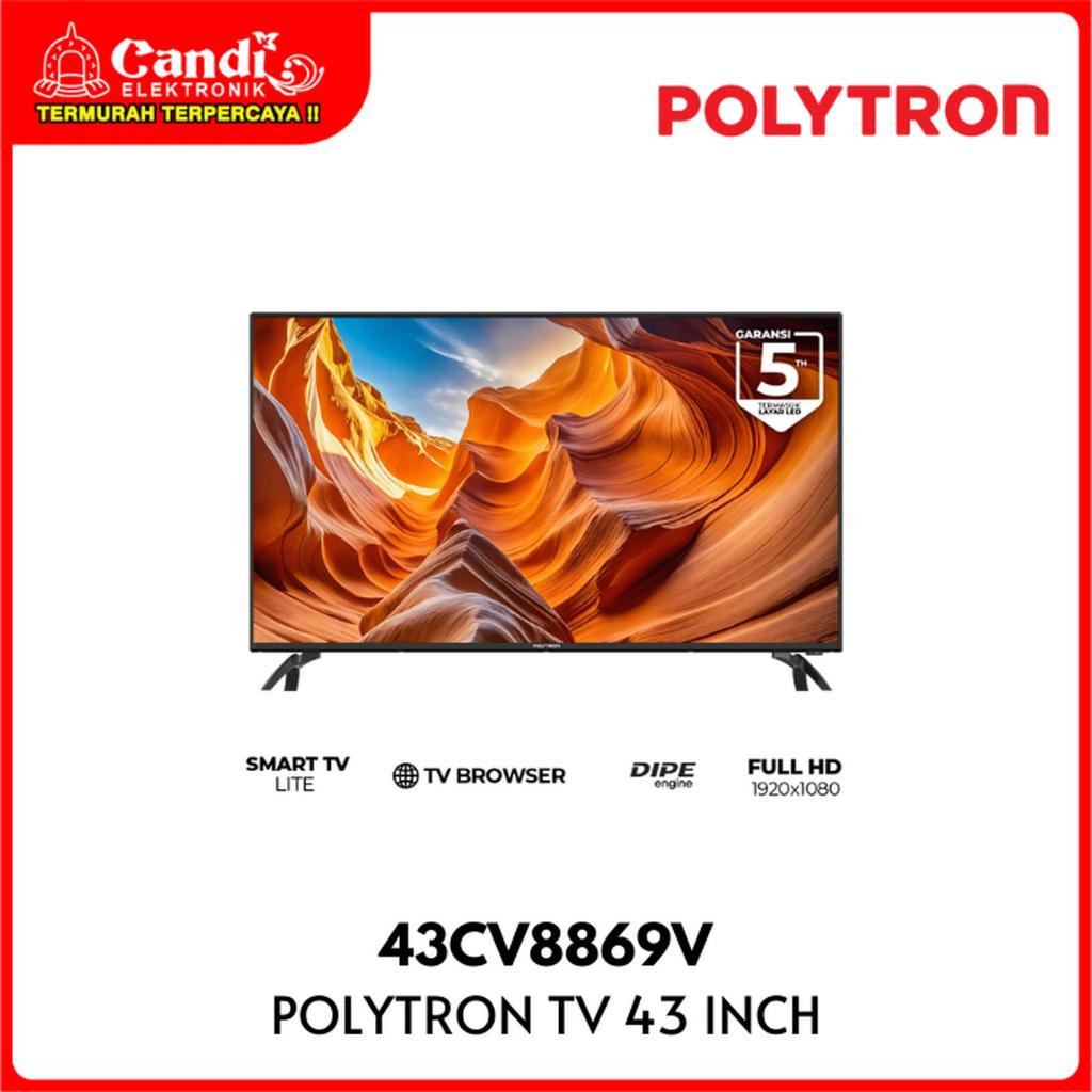 TV POLYTRON LED 43CV8869V