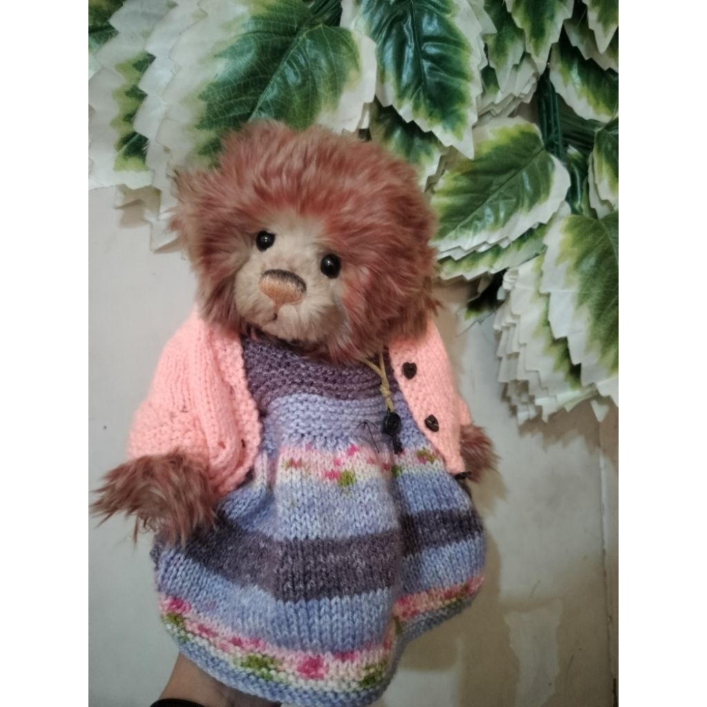 Boneka Charlie Bear Edith,  boneka tedy bear