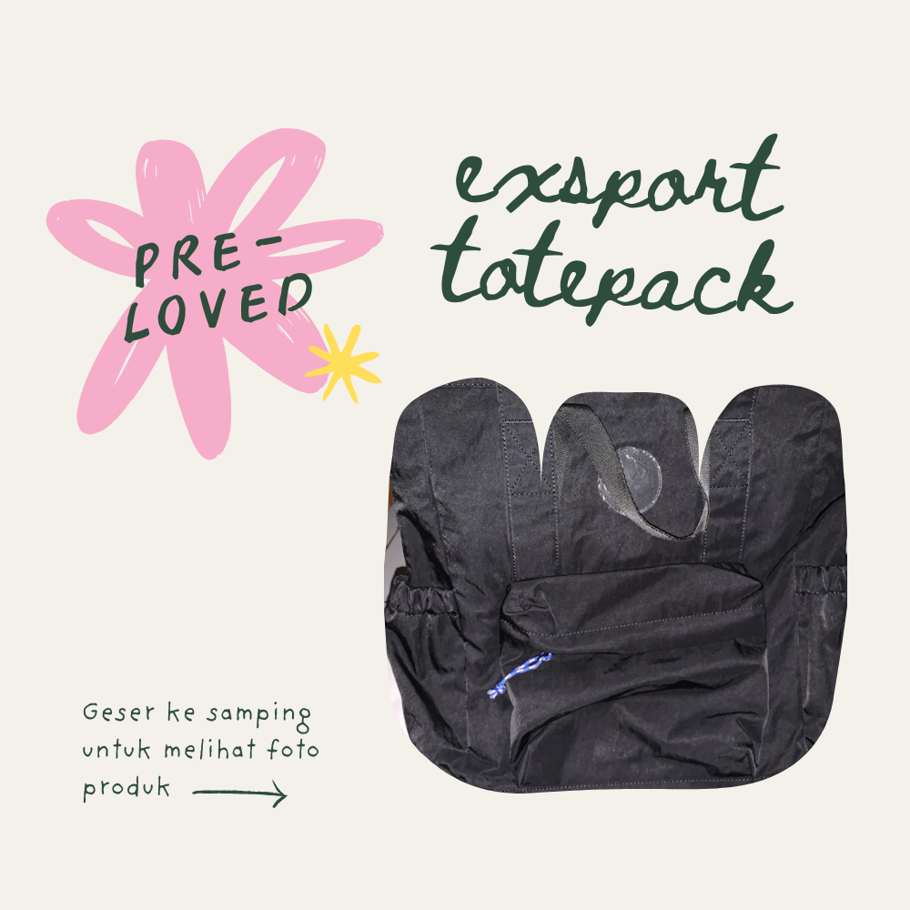 Exsport Totepack (Hitam / Black)