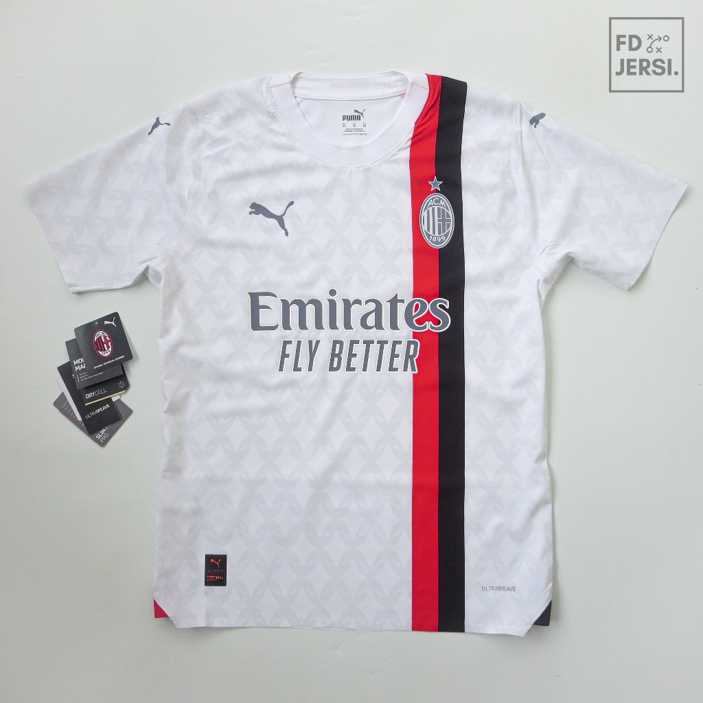 [Jersey Original] AC Milan Away 2023 Authentic Player Issue PI (XS)