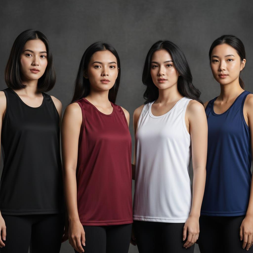 MORA - 3 PCS Tanktop / Tangtop / Daleman Wanita / Bra Tank Top Tali Besar Kemben Dalaman Melar Nyama