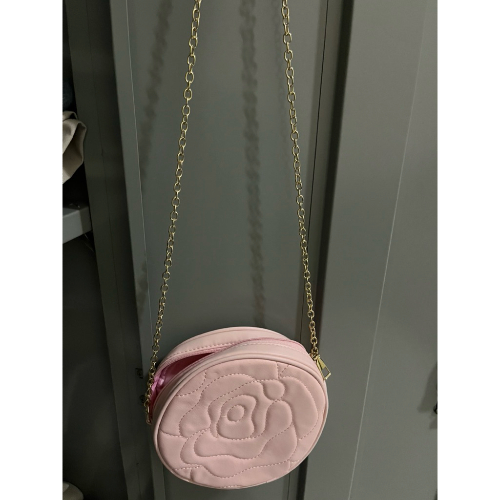 tas bunga bulat miniso