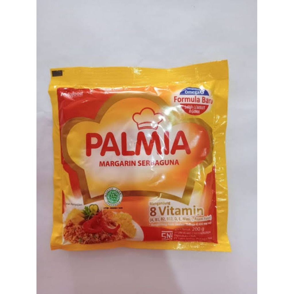 Palmia Margarin 200gr mentega palmia